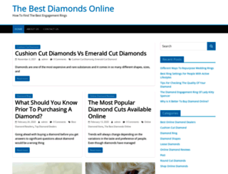 thebestdiamondsonline.com screenshot