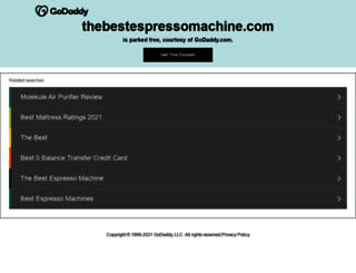 thebestespressomachine.com screenshot