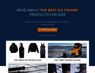 thebesticefishing.com screenshot