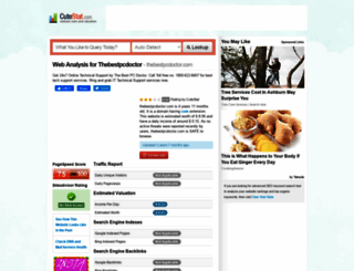 thebestpcdoctor.com.cutestat.com screenshot