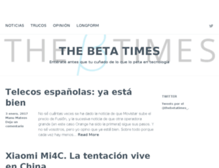 thebetatimes.com screenshot