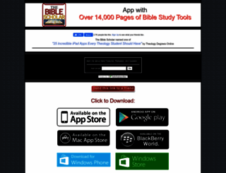 thebiblescholar.com screenshot