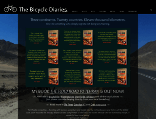 thebicyclediaries.co.uk screenshot