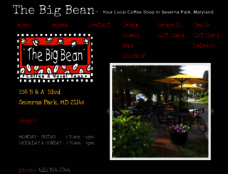 thebigbean.com screenshot