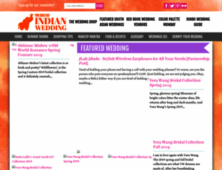 thebigfatindianwedding.com screenshot