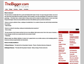 thebigger.com screenshot