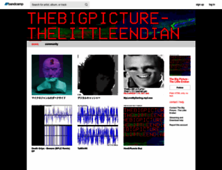 thebigpicture-thelittleendian.bandcamp.com screenshot