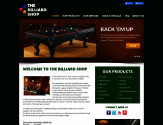 thebilliardshop.com screenshot