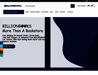 thebillionbooks.store screenshot