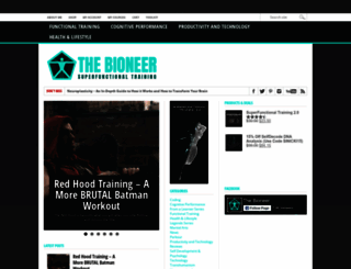 thebioneer.com screenshot