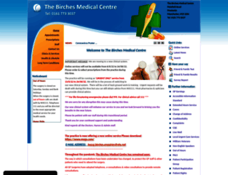 thebirchesmedicalcentre.co.uk screenshot