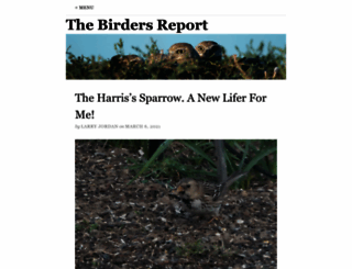 thebirdersreport.com screenshot