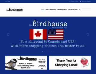 thebirdhouse.ca screenshot