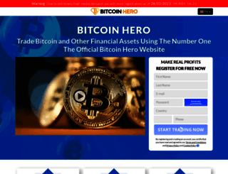 thebitcoin-hero-app.com screenshot