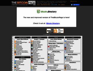 thebitcoinpage.com screenshot