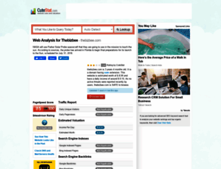 thebizbee.com.cutestat.com screenshot
