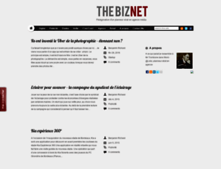 thebiznet.fr screenshot