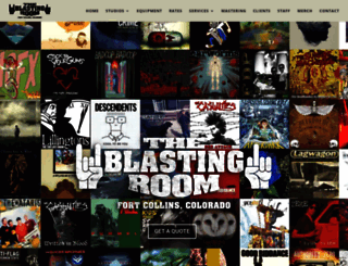 theblastingroom.com screenshot