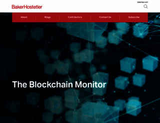 theblockchainmonitor.com screenshot