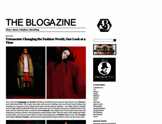 theblogazine.com screenshot