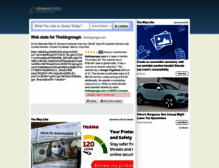 theblogmagic.com.clearwebstats.com screenshot