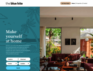 thebluekite.com screenshot