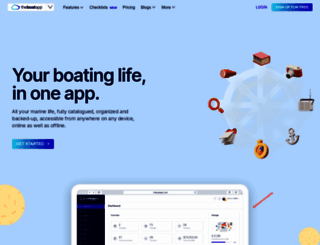 theboatapp.com screenshot