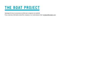 theboatproject.com screenshot
