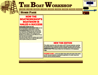 theboatworkshop.co.uk screenshot
