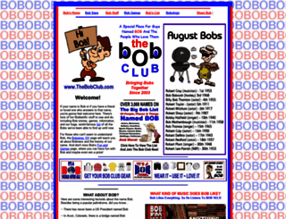thebobclub.com screenshot