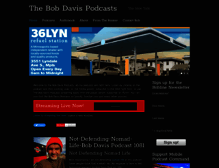 thebobdavispodcasts.com screenshot