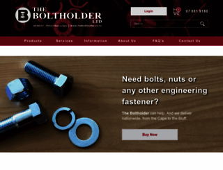 theboltholder.co.nz screenshot