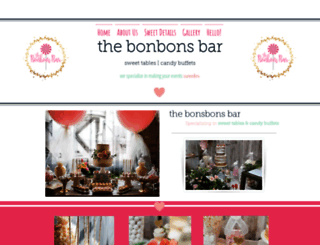thebonbonsbar.com screenshot