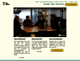 thebookie.nl screenshot