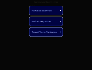thebookoftravel.com screenshot