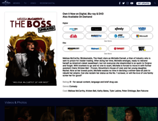 thebossfilm.com screenshot