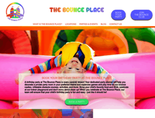 thebounceplace.com screenshot