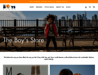 theboysstore.com screenshot