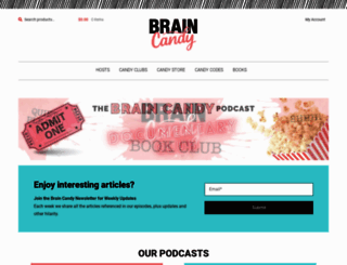 thebraincandypodcast.com screenshot