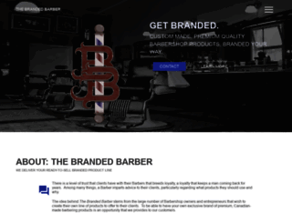 thebrandedbarber.ca screenshot
