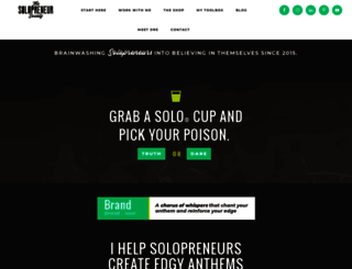 thebrandedsolopreneur.com screenshot