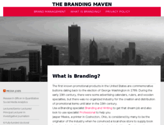thebrandingmaven.com screenshot