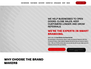 thebrandmakers.com.au screenshot
