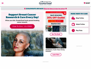 thebreastcancersite.com screenshot