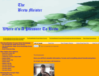 thebrewmeister.info screenshot