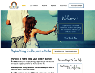 thebridgecenterforplaytherapy.com screenshot