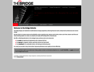 thebridgeconsulting.com screenshot
