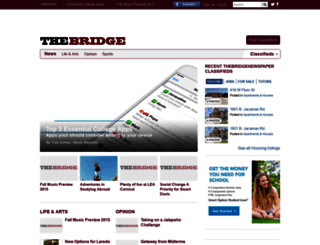 thebridgenewspaper.com screenshot