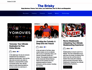 thebrisky.com screenshot
