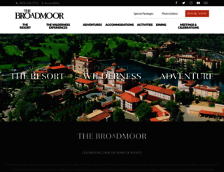 thebroadmoor.com screenshot